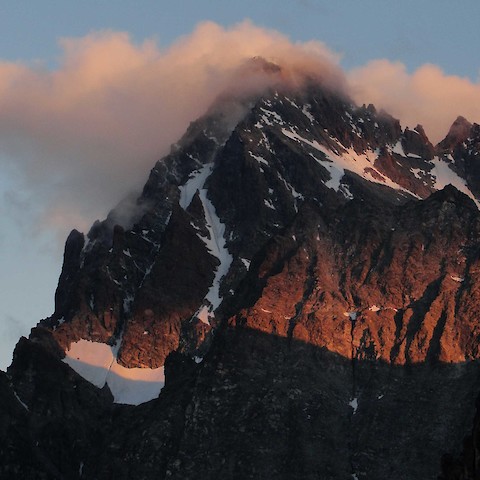 Escursione al ghiacciaio pensile del Monviso presso il Colle delle Cadreghe